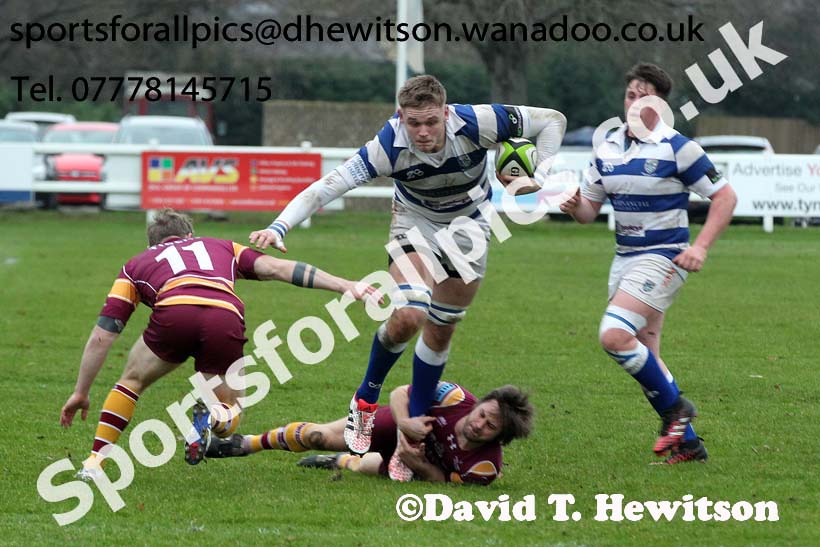 Tynedale v Sedgley Park, Tynedale Park, Corbridge, Northumberland. Photo: David T. Hewitson/Sports for All Pics